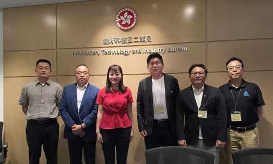 JinTech's management team conducted a courtesy visit to the Innovation, Technology and Industry Bureau of the Government of the Hong Kong Special Administrative Region